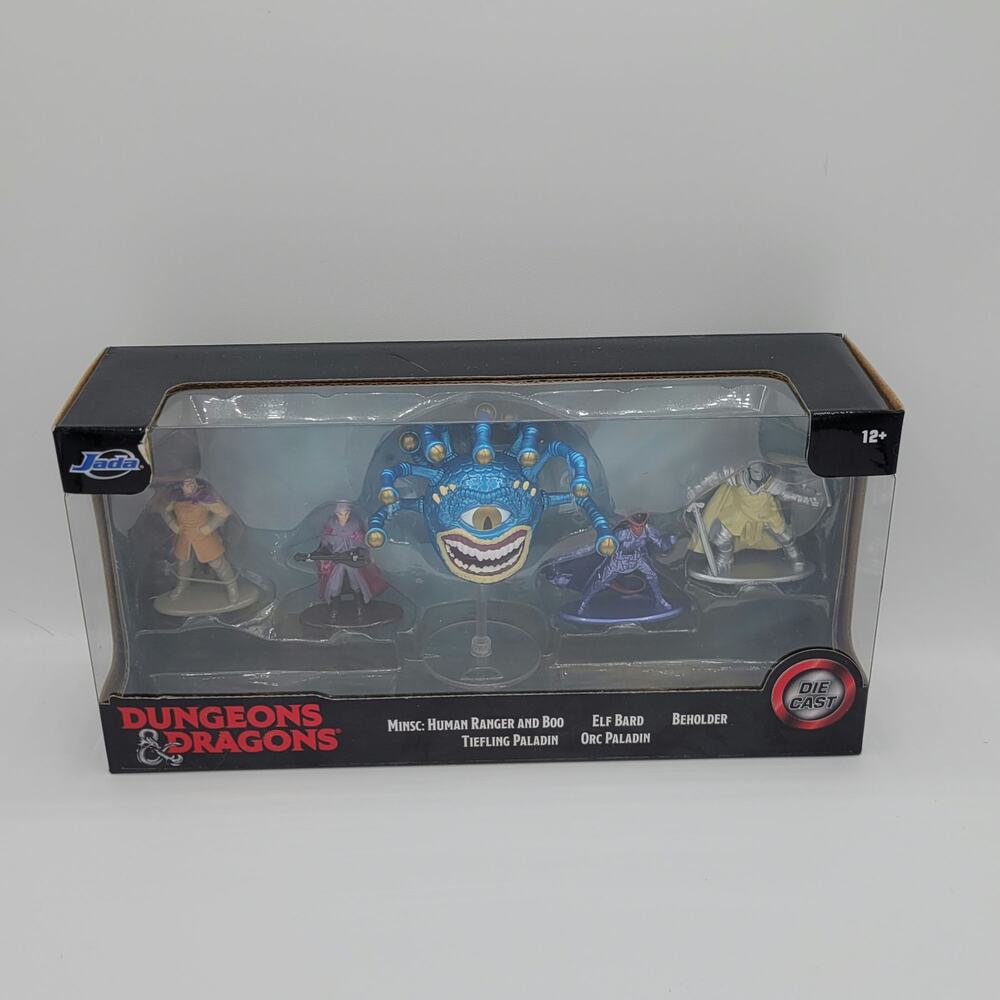 Dungeons & Dragons Human Ranger and Boo Diecast 5pc Action Figure Set